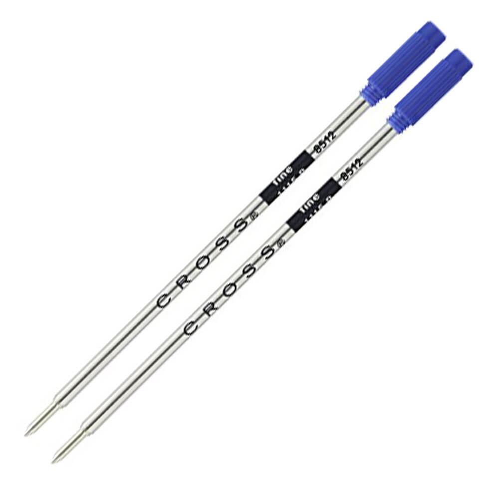 Ballpoint Pen fine recharge 2 pack