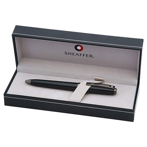 Prelude Gloss Black/Gunmetal Lacquer Ballpoint Pen