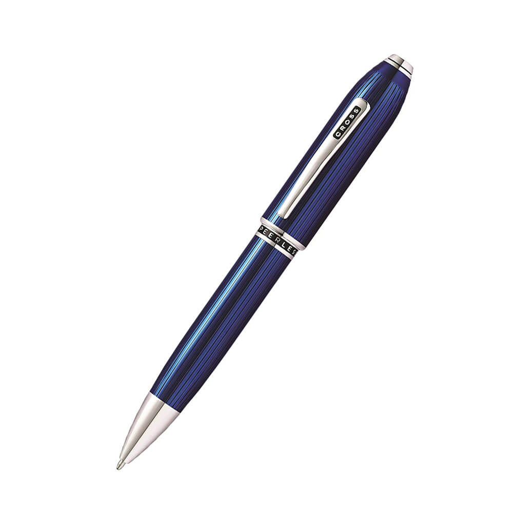 Peerless Translucent Quartz Blue Lacquer Pen