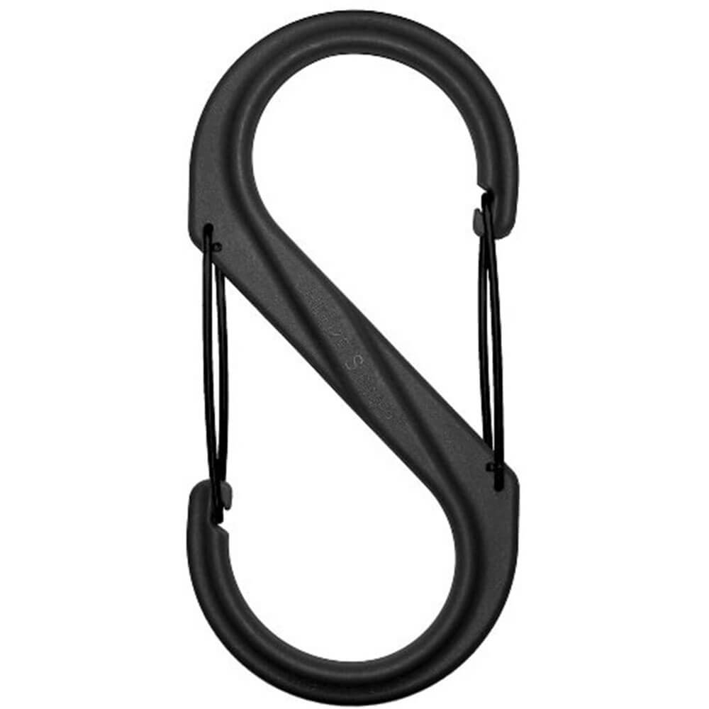 S-Biner Plastic Double Gated Carabiner #10 (Black)