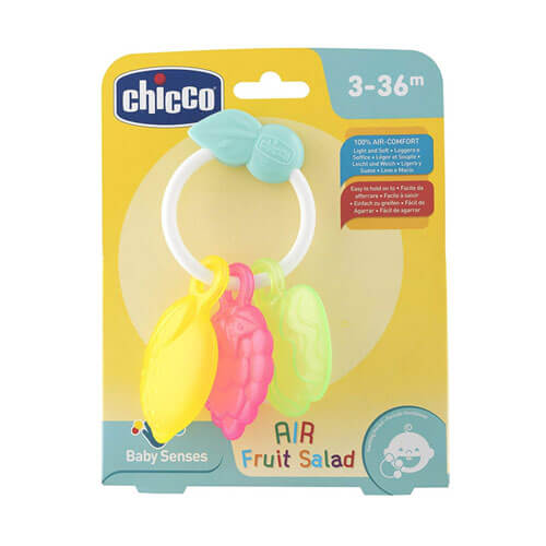 Chicco Toy Fruit Salad Air Plastic Rattle