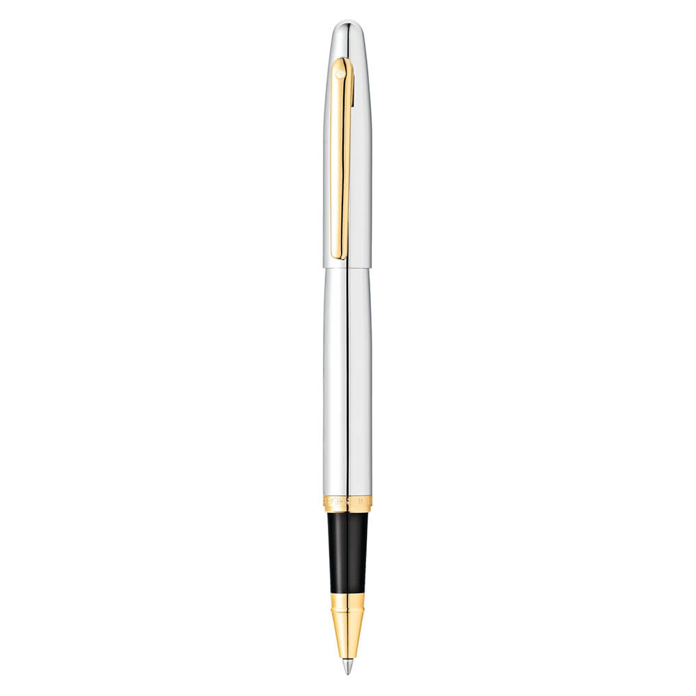 SHEAFFER VFM Chrome Pen avec Gold Tone