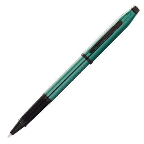 Century II Translucent Green w/ Black Trim Pen