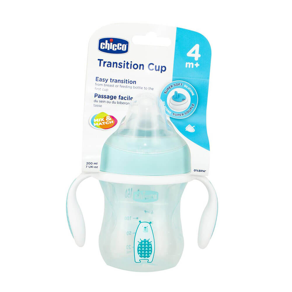 Copo de treinamento com alça 1pc 200ml (4mos+)