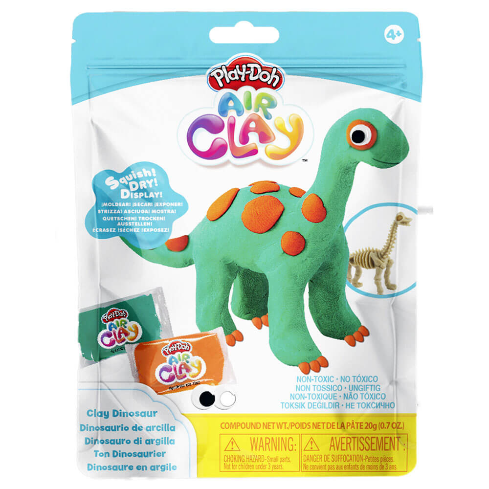 Dinosaure à argile à air play-doh