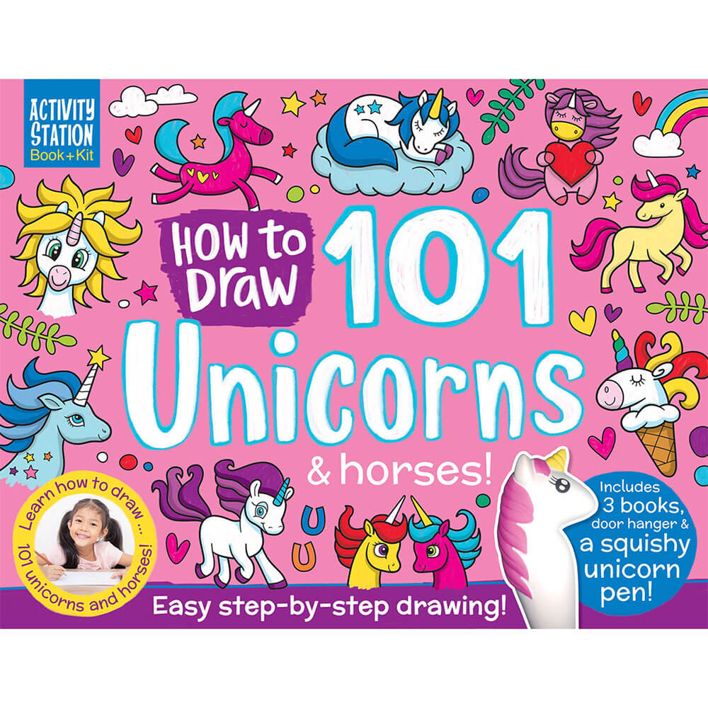 How to Draw 101 Unicorns and Horses