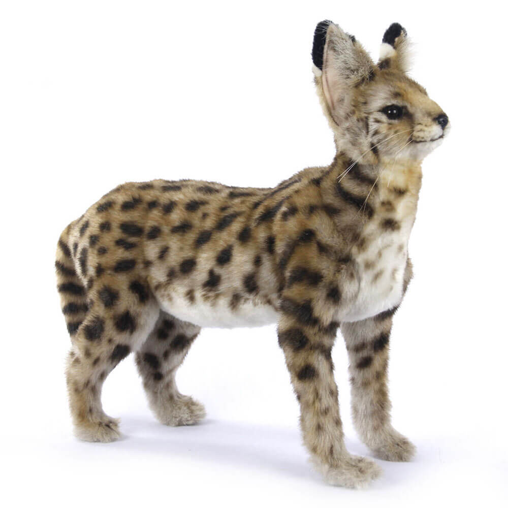 Hansa Standing African Serval Cat (48cm)