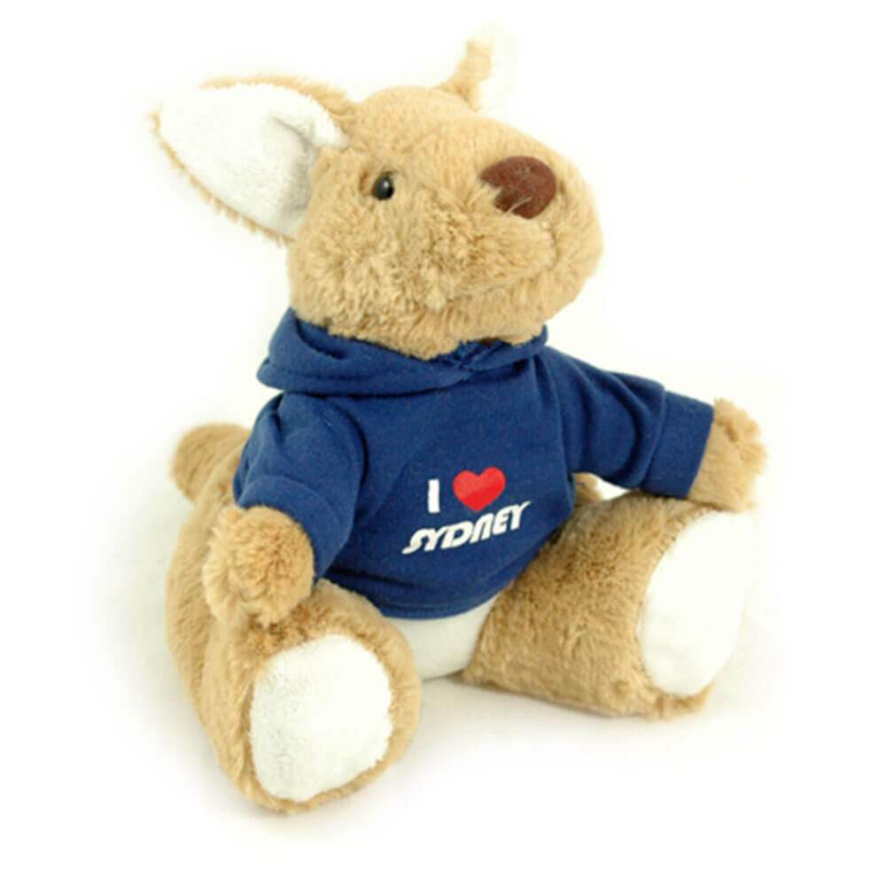 Kangaroo de 18 cm com moletom