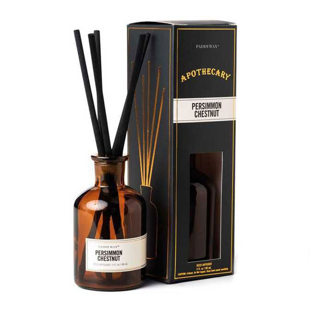 Apothicaire diffuseur en verre ambré 3oz