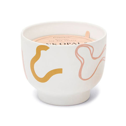 Wabi Sabi Pink Opal & Persimmon Scented Candle