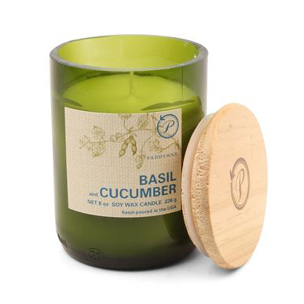 Paddywax Eco Green Candle w szklance 8 uncji