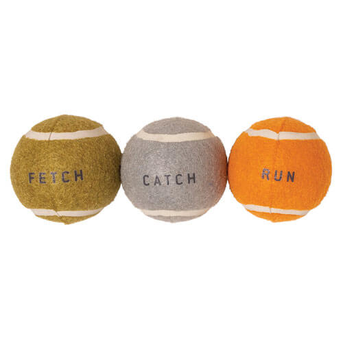 Field & Wander Tennis Ball Set (Set of 3)