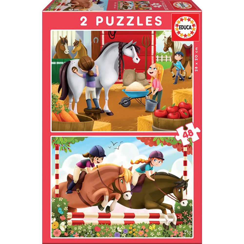 Kolekcja Puzzle Educa 2 z 48pcs