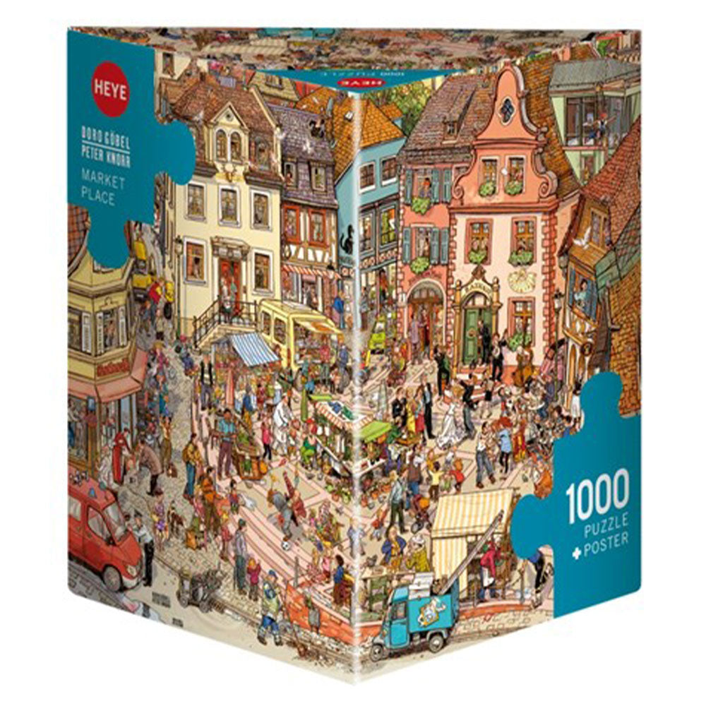 Heye Triangular Jigsaw Puzzle 1000pcs