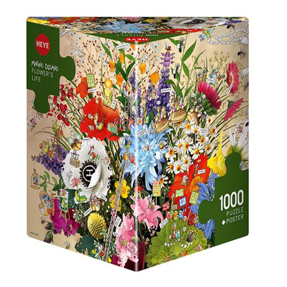 Heye Triangular Jigsaw Puzzle 1000 stk