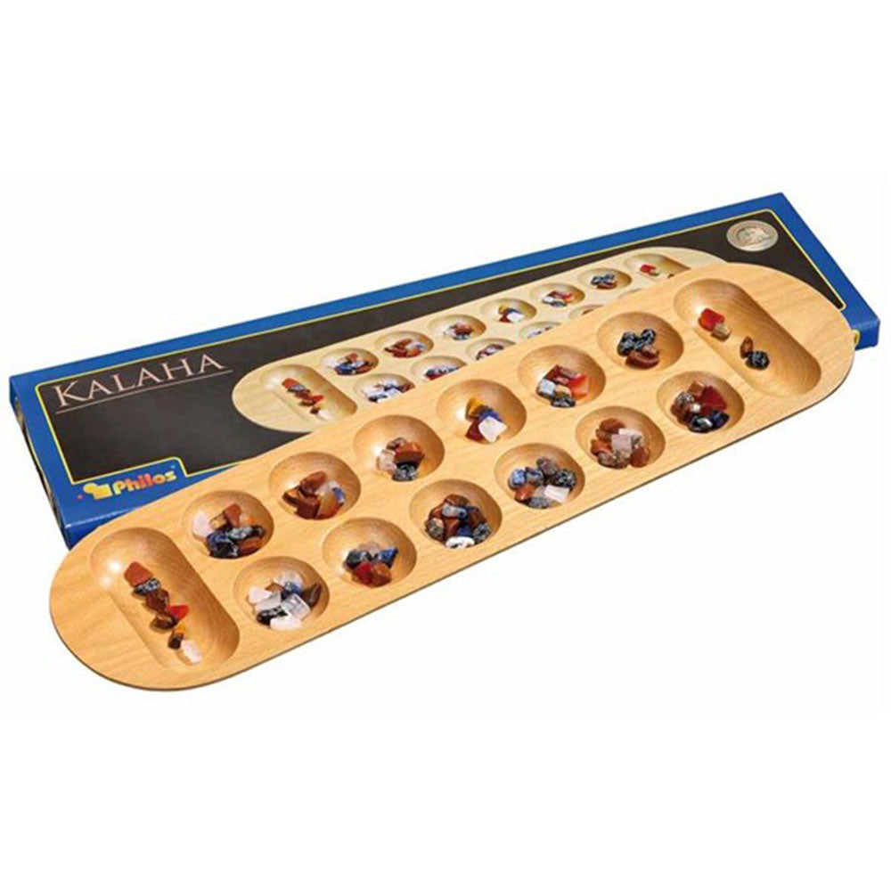 Philos Mancala Juego de mesa de madera