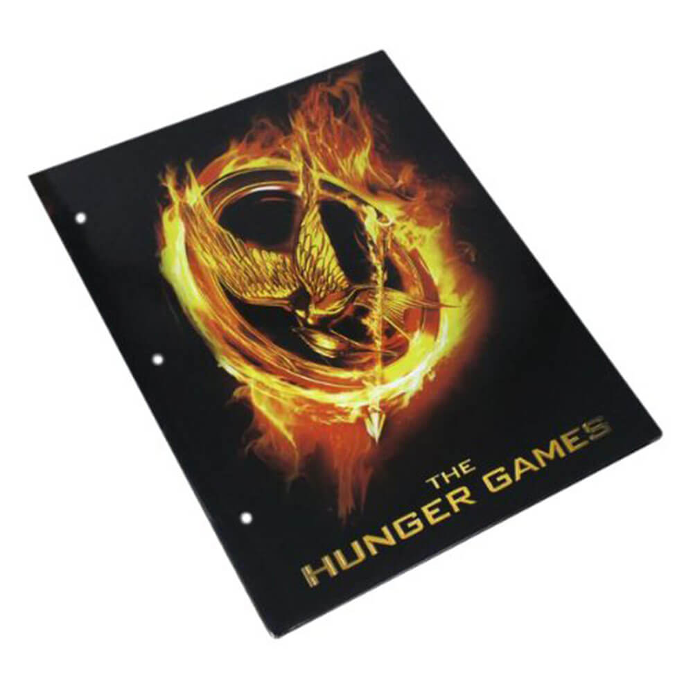 The Hunger Games Folder Burning Mockingjay Poster