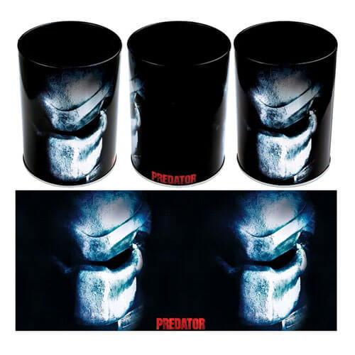 Predator Mask Metal Can Cooler