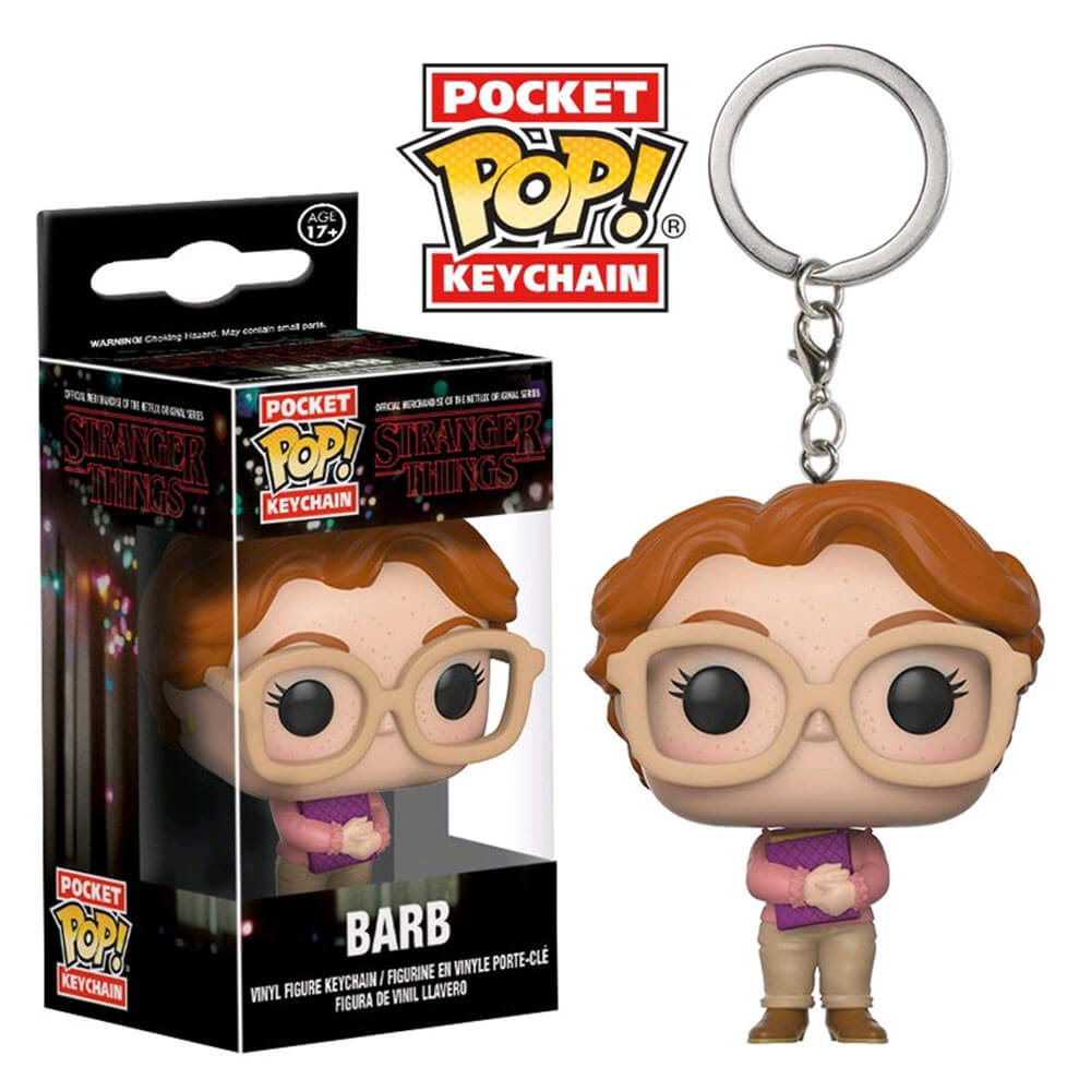 Stranger Things Barb Pocket Pop! Keychain