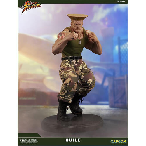 Street Fighter Guile 1:4 Statue