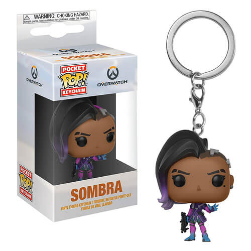 Overwatch Sombra Pocket Pop! Keychain