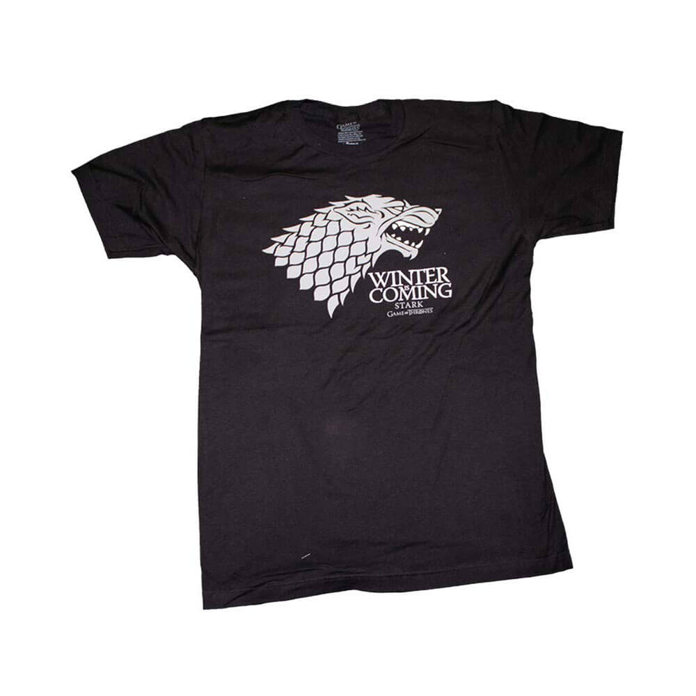 Game of Thrones T-shirt masculin hivernal Stark