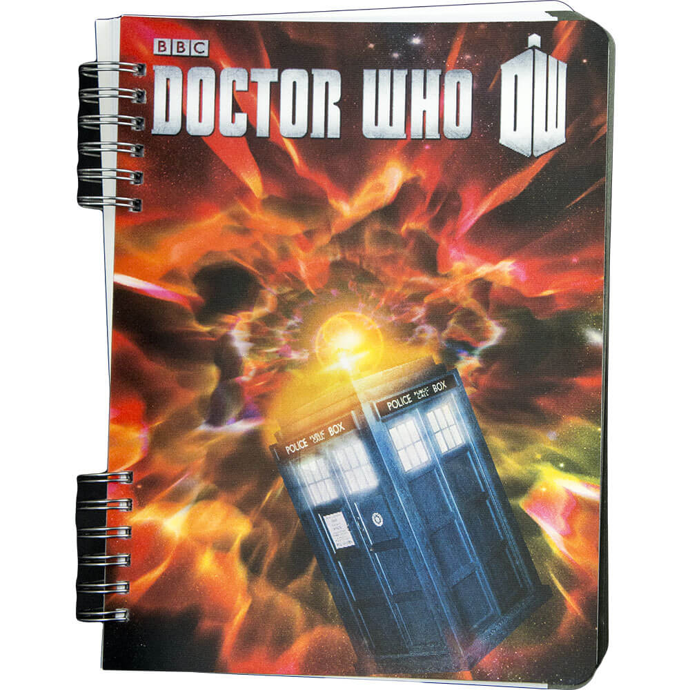 Doctor Who TARDIS Lenticular Journal