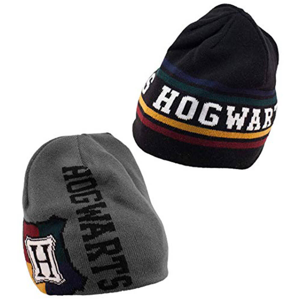 Harry Potter Hogwarts Reversible Knit Beanie