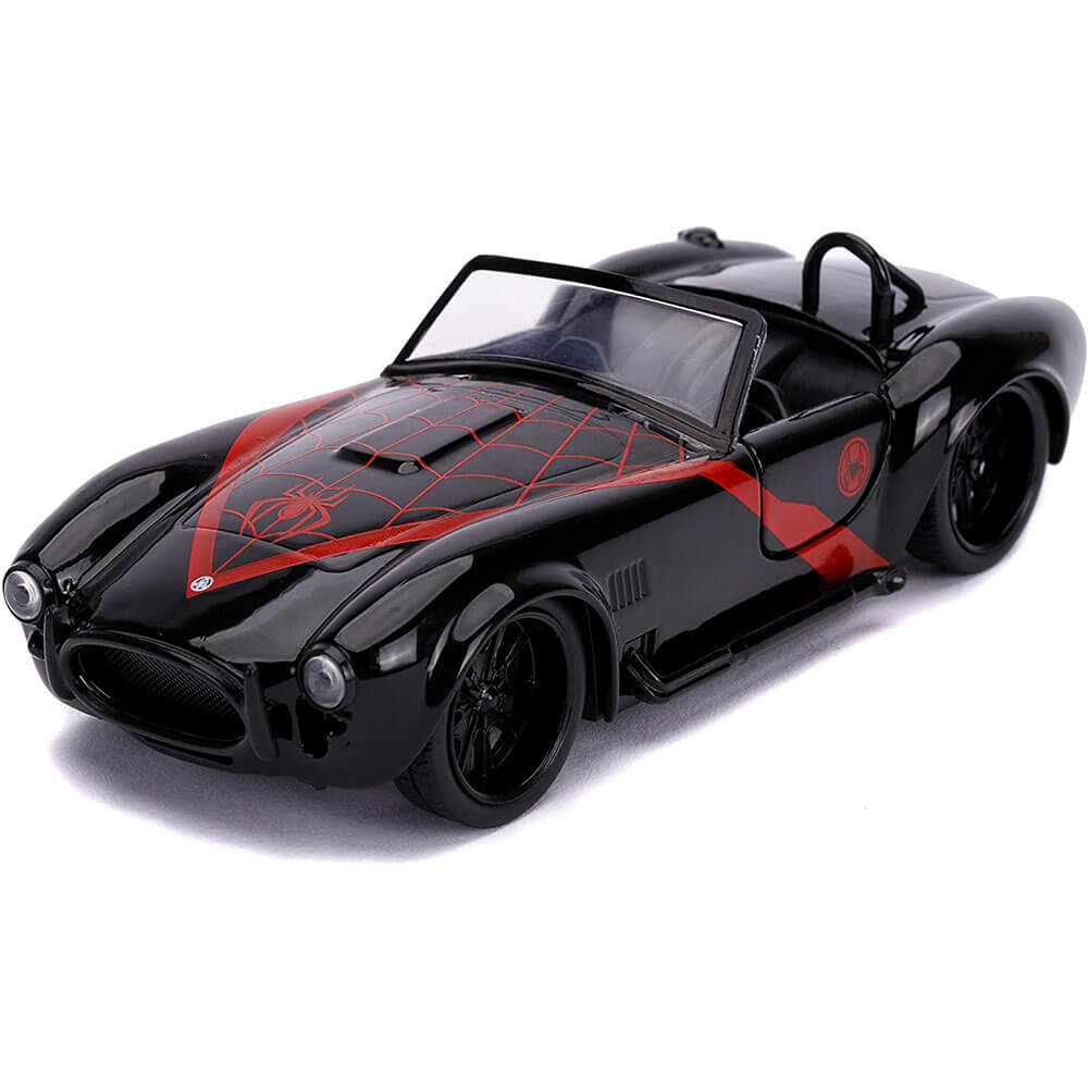 Spiderman Miles Morales 1965 Shelby Cobra 1:32 Hollywd Rd