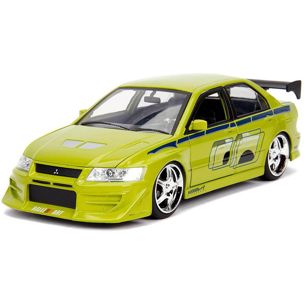 F&F Brian's 2002 Lancer Evolution VII 1:24 Scale Hollywood