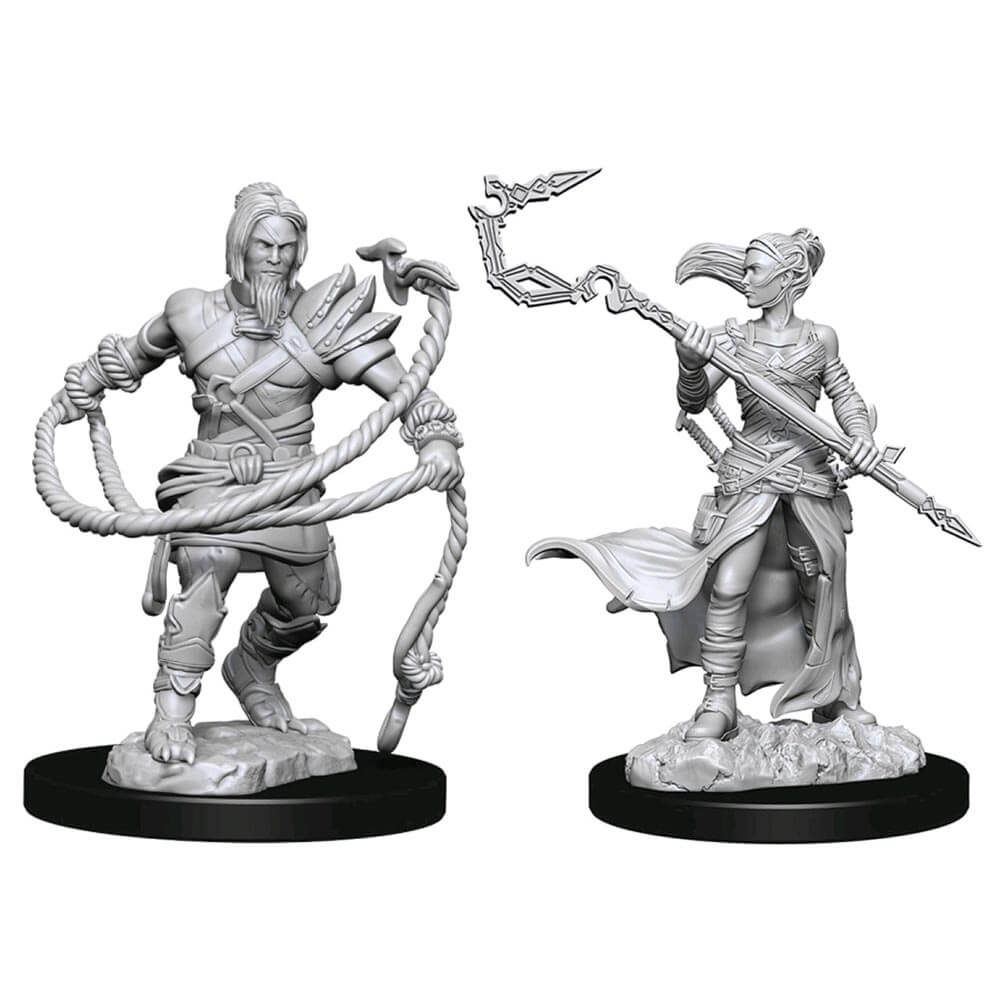 MG Unpainted Miniatures Stoneforge Mystic & Kor Hookmaster