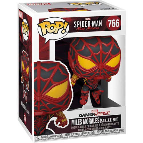 Spider-Man: Miles Morales S.T.R.I.K.E. Suit Pop! Vinyl