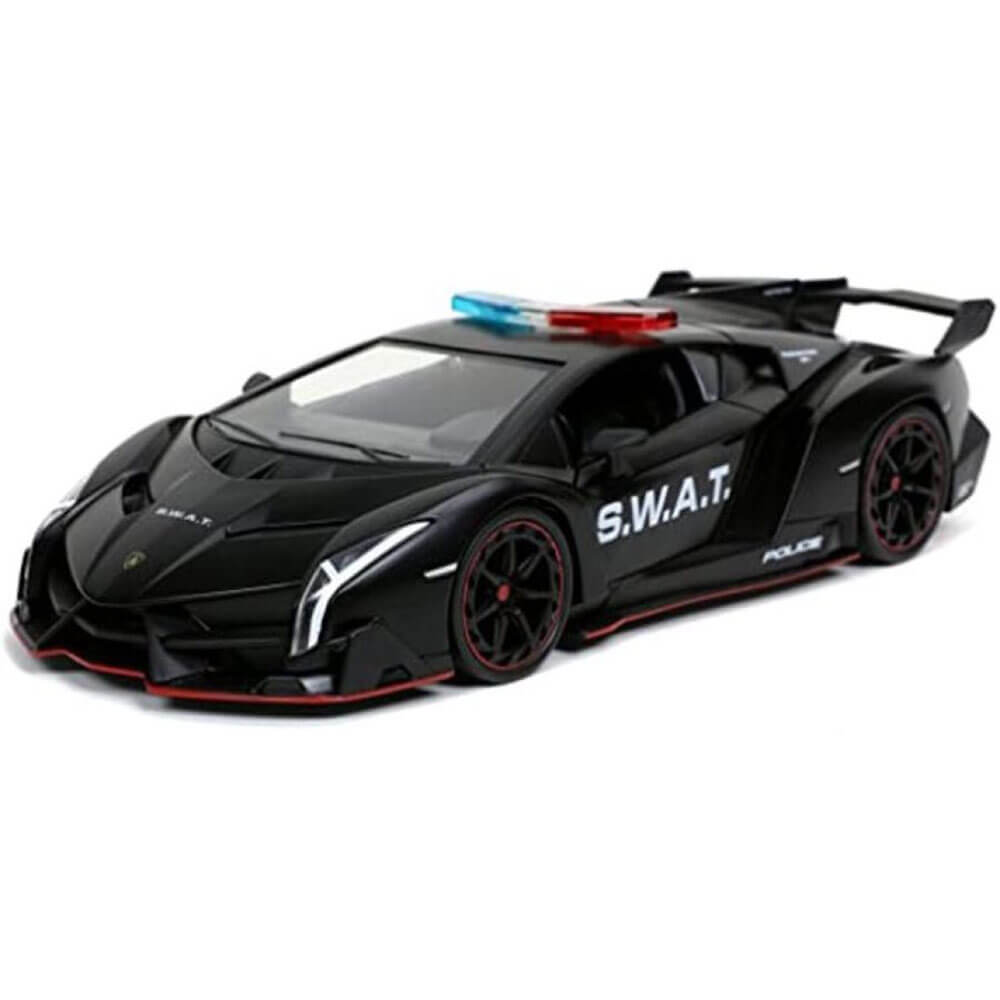 Hyperspec 2017 Lamborghini Veneno Black 1:24 Scale