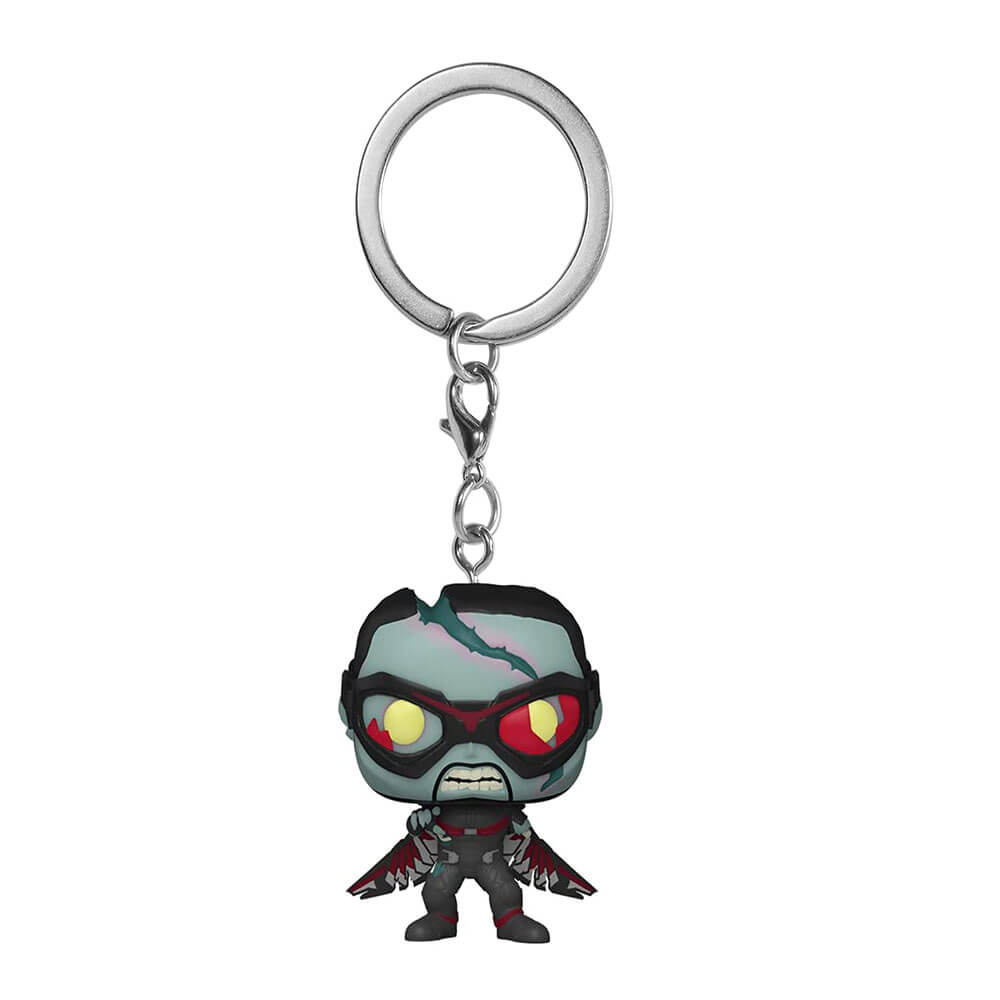 What If Zombie Falcon Pocket Pop! Keychain