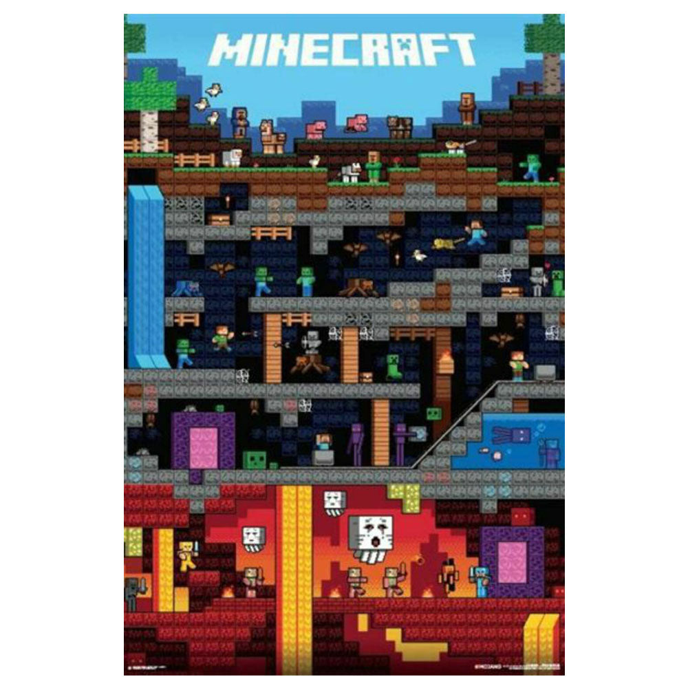 Minecraftポスター