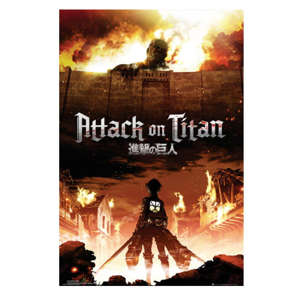 Attack on Titan Key Art Poster