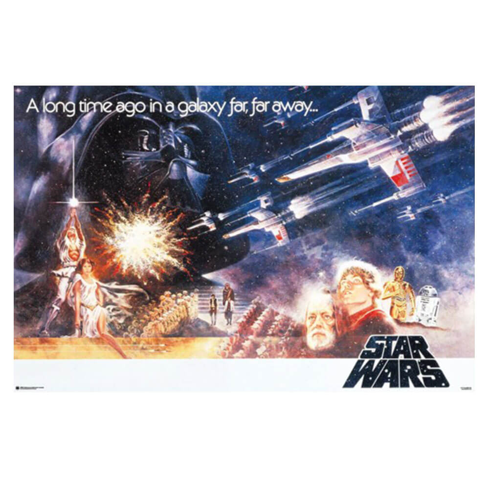 Wpływ klasyczny plakat Star Wars