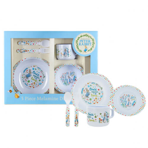 Beatrix Potter Classic Peter Rabbit 5pc Dinner Set (2020)