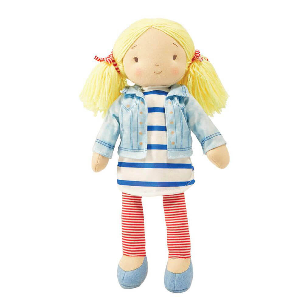 Bunnies da Bay Global Sister Doll com livreto