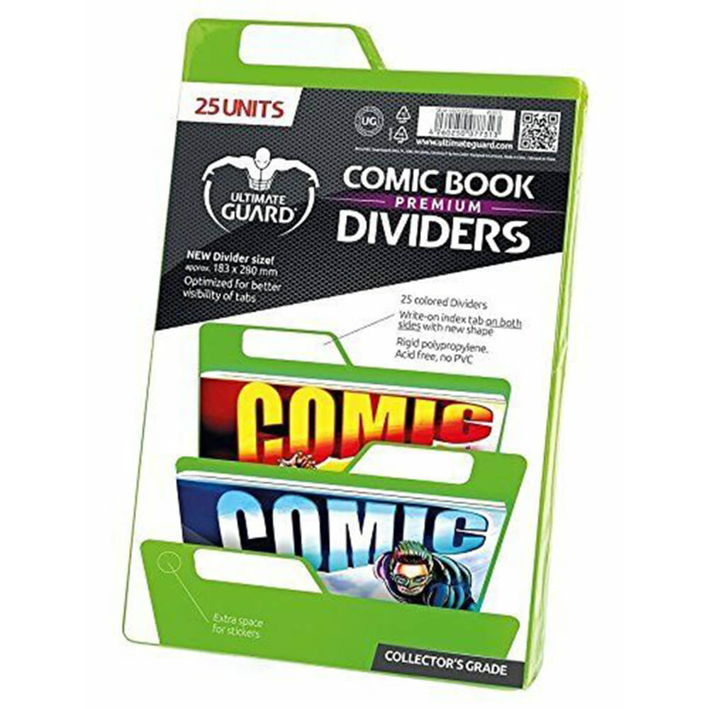 Ultimate Guard Premium Comic Book Dividers 25pk