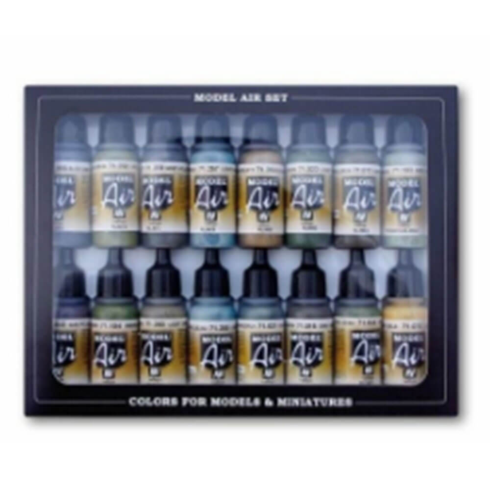 Model Air Paint Set of 16 Colour