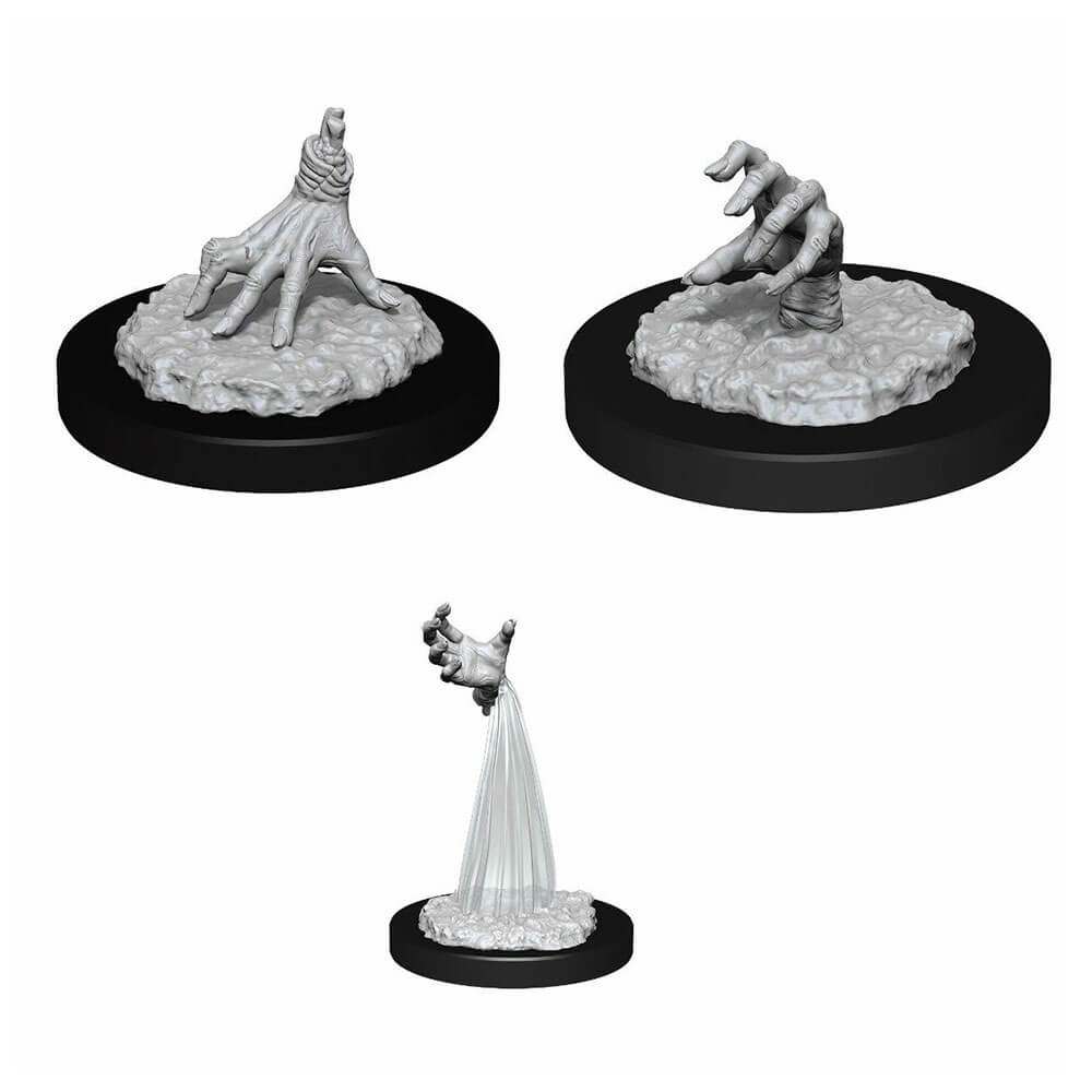 D&D Nolzurs não pintados em miniaturas