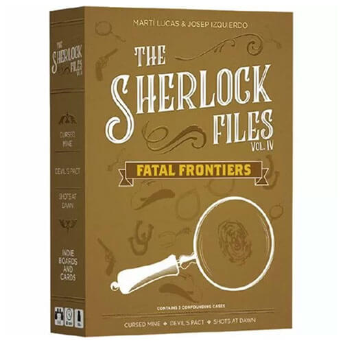 The Sherlock Files Volume 4 Fatal Frontiers Board Game