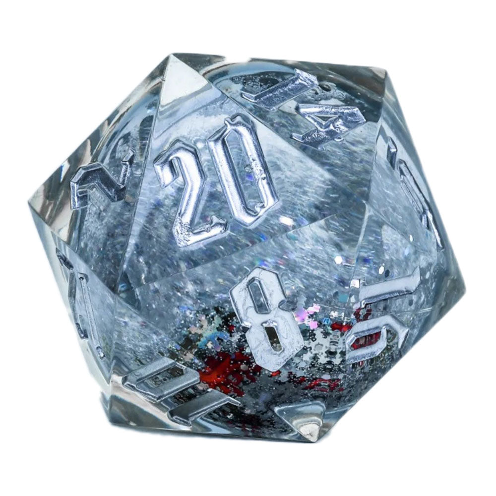 Sirius D20 Snow Globe Dice 54 mm