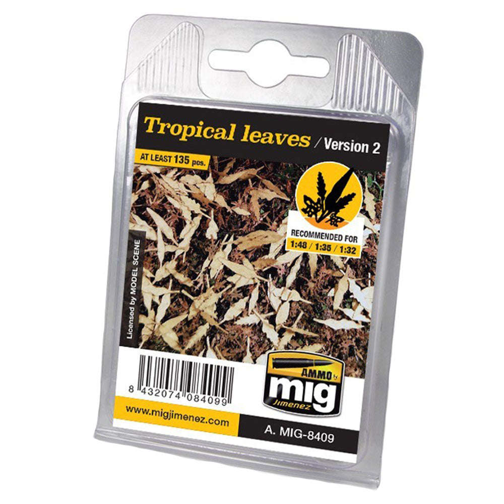 Munition von MIG Dioramas Tropical Leaves