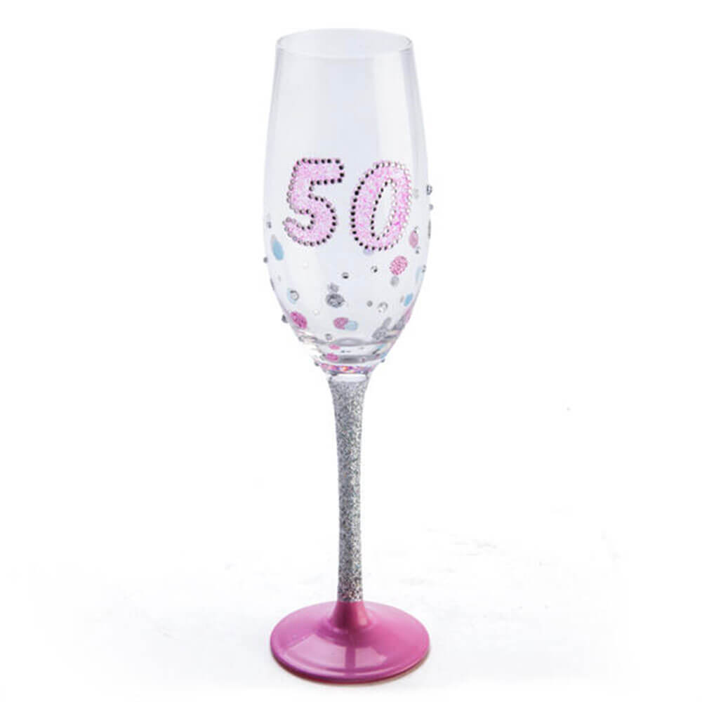 Birthday Sparkle Champagne Flute