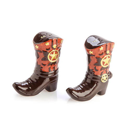 Cowboy Boots Salt & Pepper Set