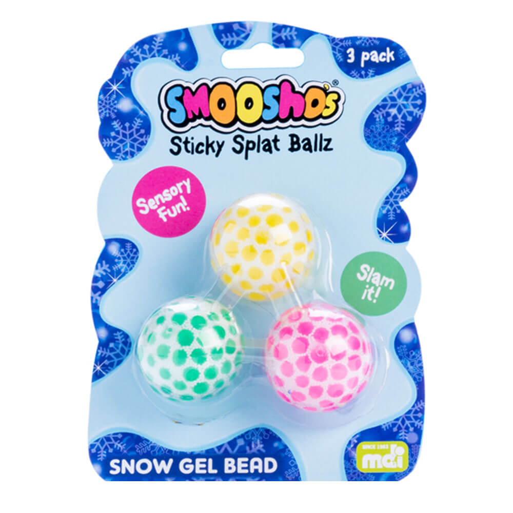 Smoosho's Sticky Splat Ballz (set di 3)