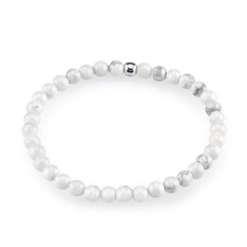 White Howlite Calm Bracelet