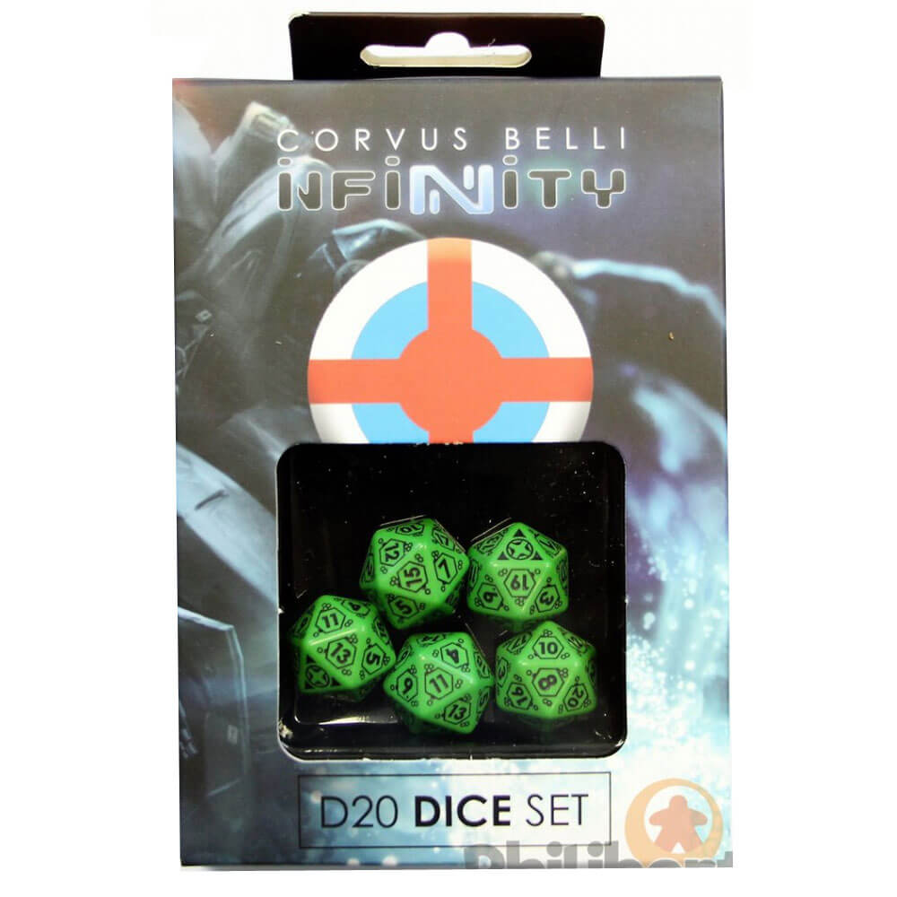 Infinity D20 terning sæt